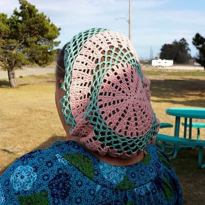 Crochet Summer Snood Pattern by We R Soto Design