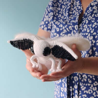 Delilah, The Poodle Moth Crochet Pattern by Irene Strange