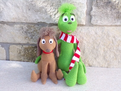 Grinch And Max Crochet Pattern by Southern Gals Crochet