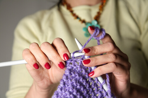 learning knitting vs crochet varies from person to person