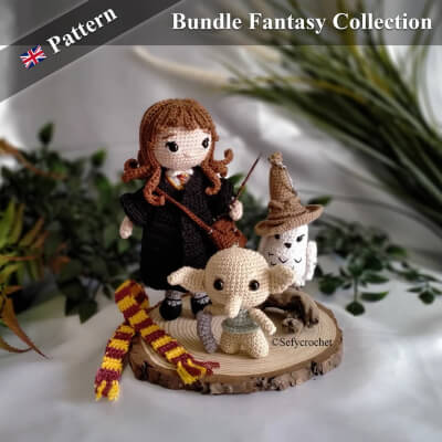 Bundle Fantasy Collection - Amigurumi Crochet Pattern by SefyCrochet