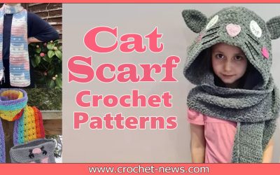 10 Crochet Cat Scarf Patterns