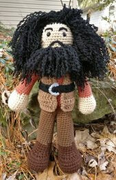 Rubeus Hagrid Pattern by Mad Hooker Crochet