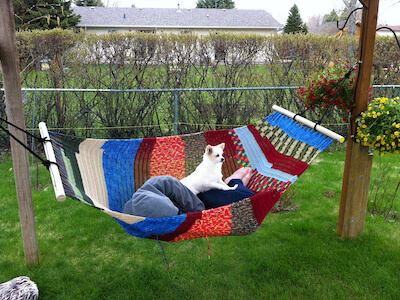 Easy Crochet Hammock Pattern by Roxanna June