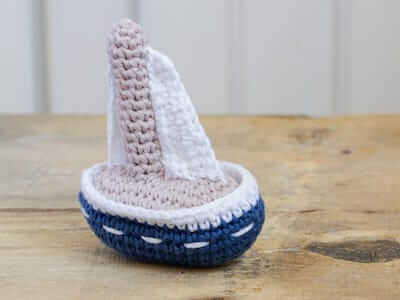 Sailing Boat Crochet Pattern by By Marika