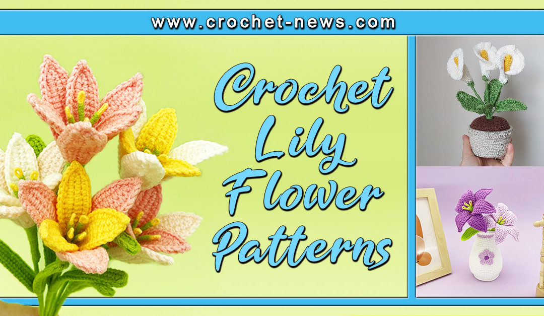 11 Crochet Lily Flower Patterns