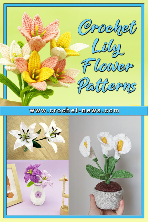 Crochet Lily Flower Patterns