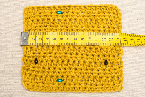 A guide to crochet gauge swatch