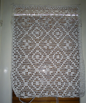 Simple Plarn Curtain Crochet Pattern by Vera Grguricin