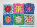 32 Flower Granny Square Crochet Patterns - Crochet News