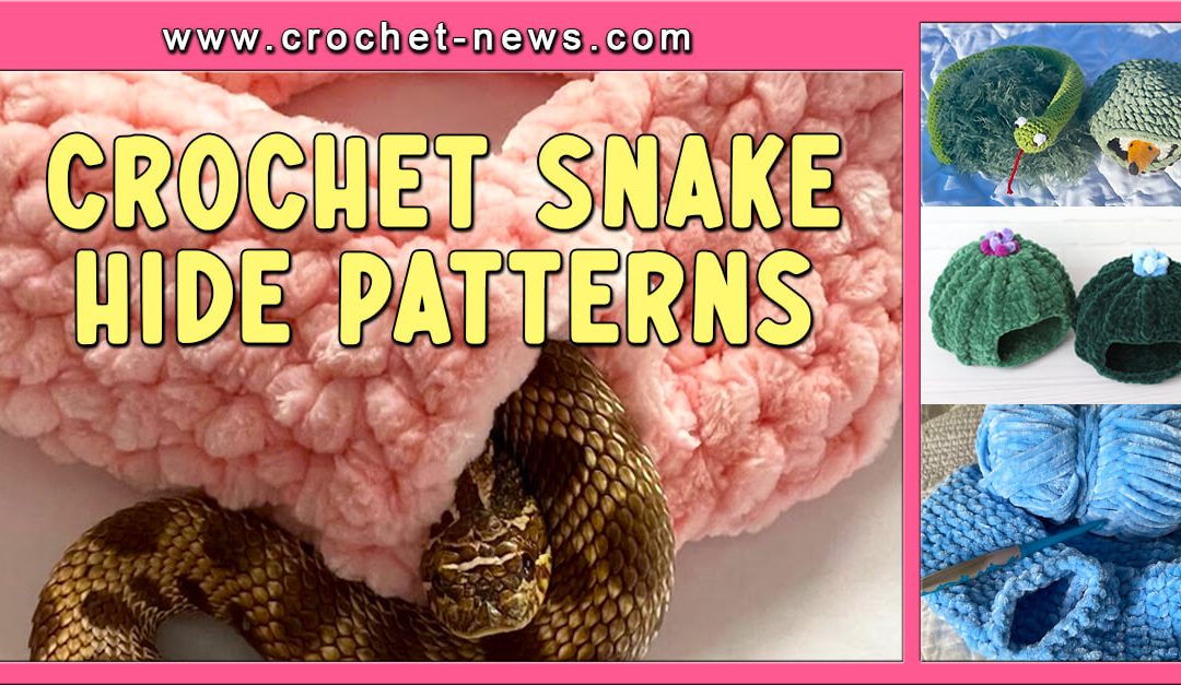 10 Crochet Snake Hide Patterns