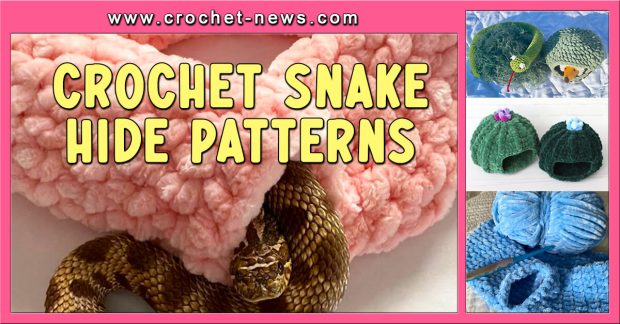 10 Crochet Snake Hide Patterns