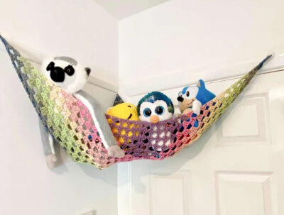 Crochet Toy Hammock Pattern by KerensaCrochet