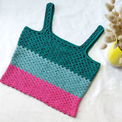 Granny Go Round Vest Crochet Pattern by IronLamb