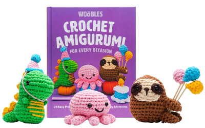 The Woobles Crochet Amigurumi Book by Justine Tiu of The Woobles