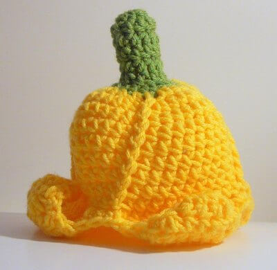 Crochet Banana Baby Hat Pattern by HGS Designs