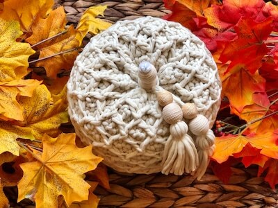 Crochet Boho Pumpkin Pattern by Days Crochet NC