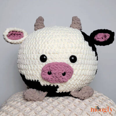 Crochet Cow Squish Pattern by Moogly