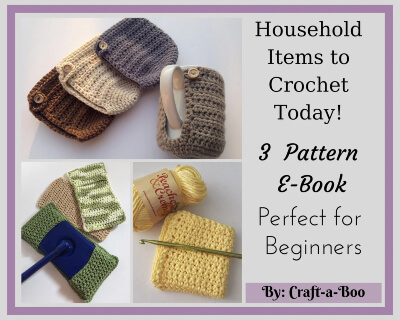 Household Crochet Patterns PDF by CraftABooo