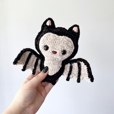Crochet Bat Amigurumi Pattern by Spin A Yarn Crochet