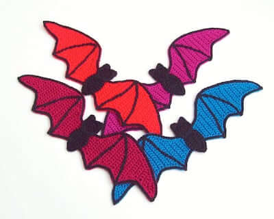 Crochet Bat Pattern by Little Owls Hut