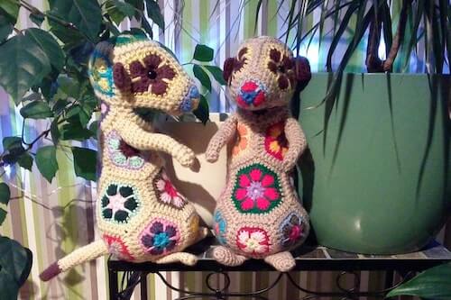 Crochet Colorful Meerkat Pattern by Crochet Me Colourful