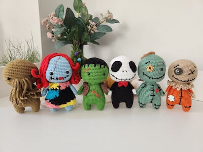 Halloween Amigurumi Crochet Pattern by Hippiegurumi Crochet