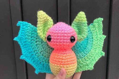 Kawaii Bat Crochet Pattern by Zero Gravity Crochet