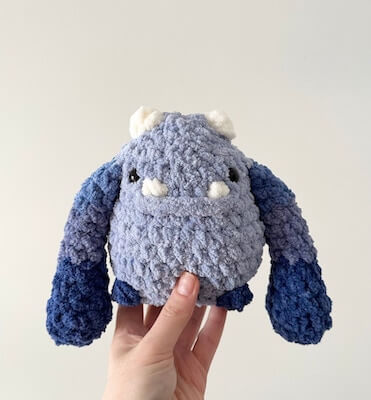 Milo Monster Crochet Pattern by Oak And Marlow