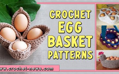 10 Crochet Egg Basket Patterns
