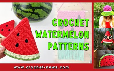 15 Crochet Watermelon Patterns
