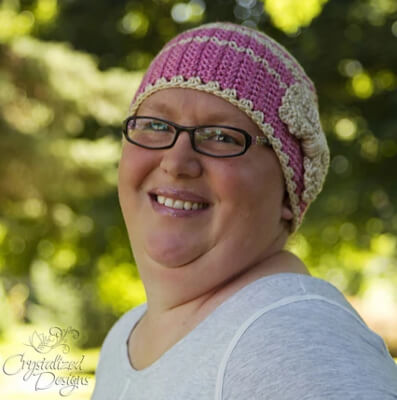 Crochet Chemo Caps Pattern by Crystalized Design