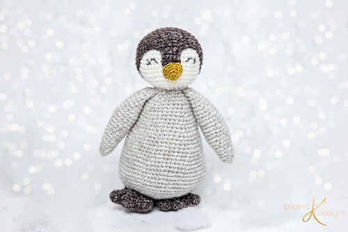 Crochet Penguin Buddy Pattern by Briana K Designs