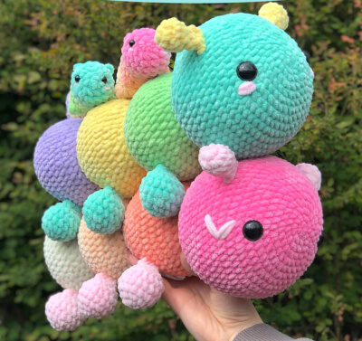 Caterpillar Crochet Pattern by CrochetGrove