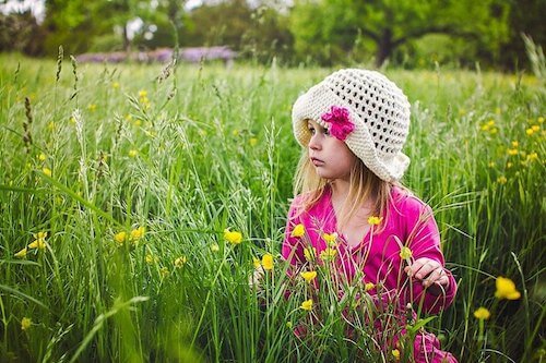 Madeline Sun Hat Crochet Pattern by Jennifer Dougherty