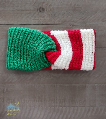 Noelle Crochet Ear Warmer Pattern by Papio Creek Crochet