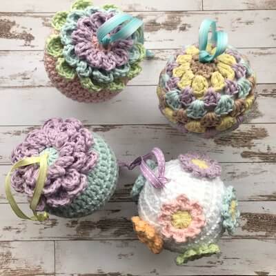 Spring Baubles Crochet Pattern by The Mayfield Makery