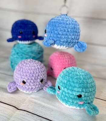Wiley, The Whale No Sew Amigurumi Crochet Pattern by Alida As You Wish