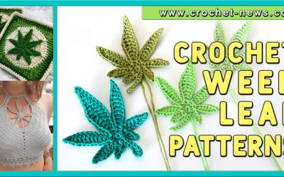 15 Crochet Weed Leaf Patterns