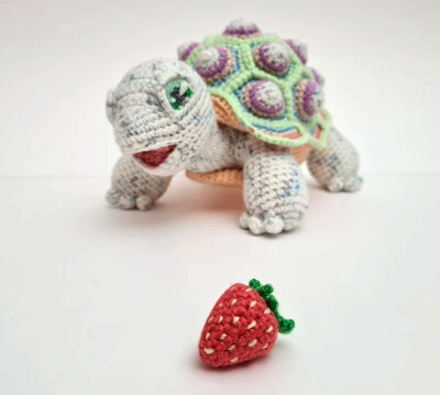Astro the Tortoise Amigurumi Crochet Pattern by Projectarian