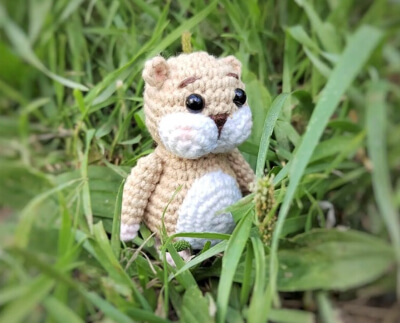 Crochet Hamster Amigurumi Free Pattern by Ami.rina_toys