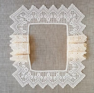 Fillet Crochet Lace Edge Pattern by EsterStitches