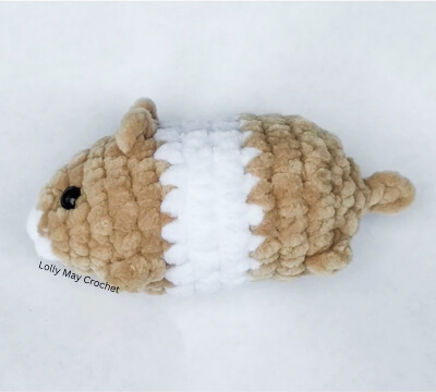 Hammy the Hamster Crochet Pattern by LollyMayCrochet