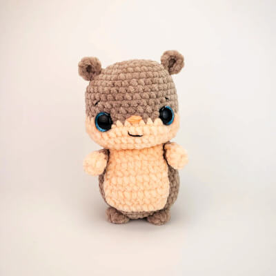 Plush Hamilton the Hamster Pattern by TheresasCrochetShop