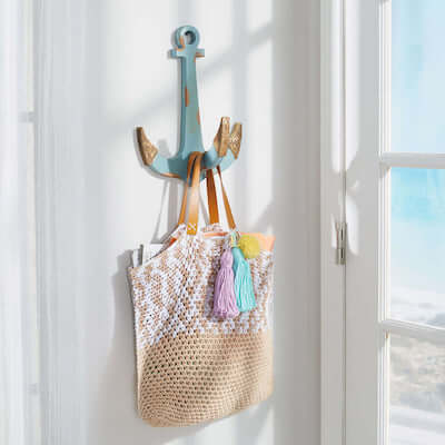 Beach Days Crochet Tote Pattern by Red Heart