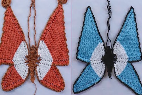 Butterfly Top Crochet Pattern by Dream Crochets