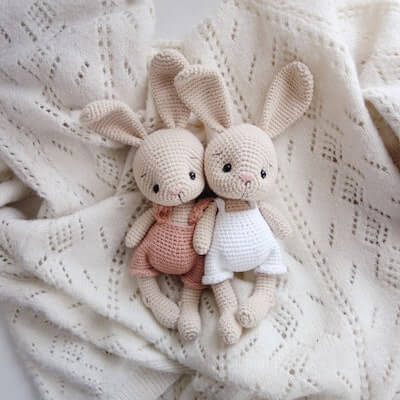Cotton, My Little Rabbit Crochet Pattern by Pensebonheur