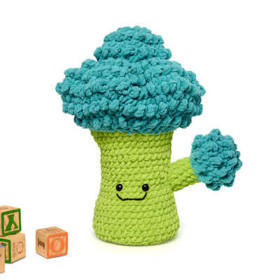 Crochet Brock The Broccoli Toy Pattern by Yarnspirations