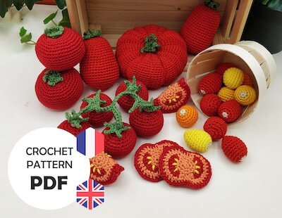 Crochet Tomatoes Pattern by I Universde Lalu