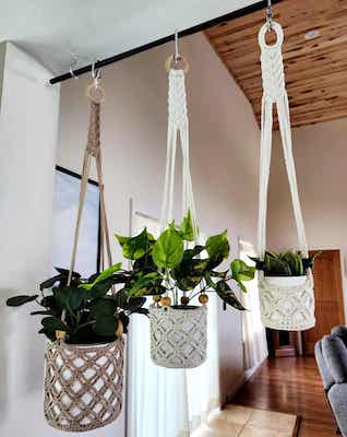 Free Crochet Plant Hanger Pattern by A Crocheted Simplicity